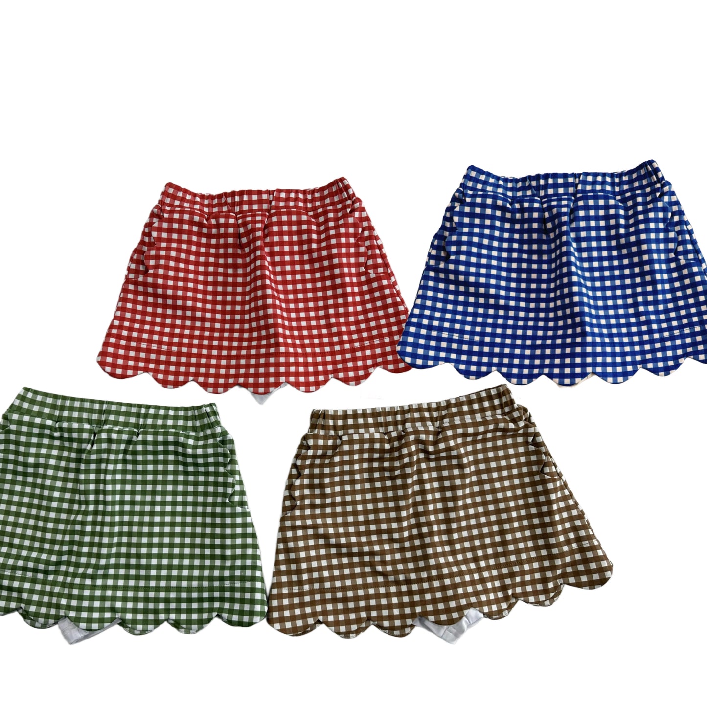 GINGHAM SKORTS Nov eta