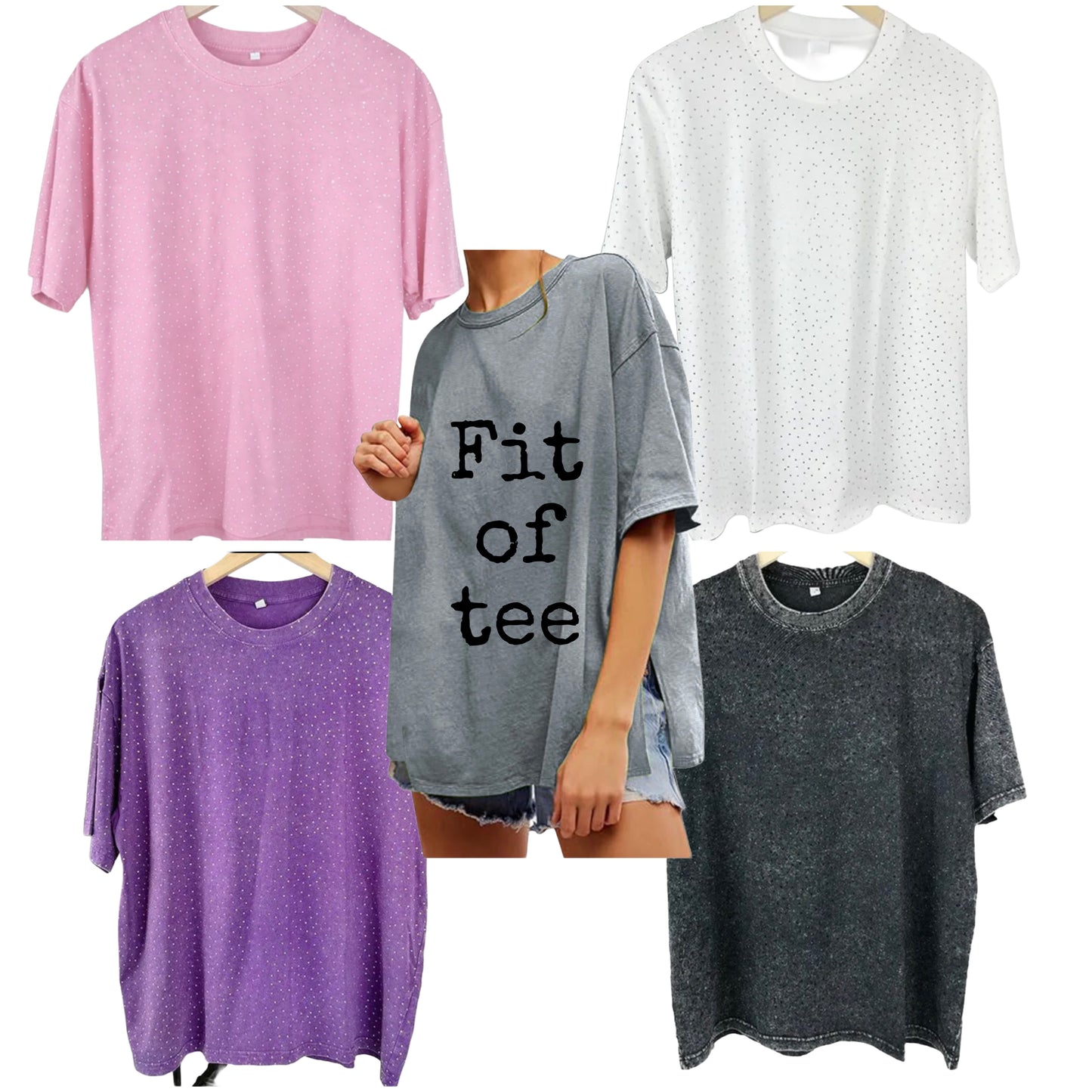 Rhinestone Tees for mom and me EXTRA