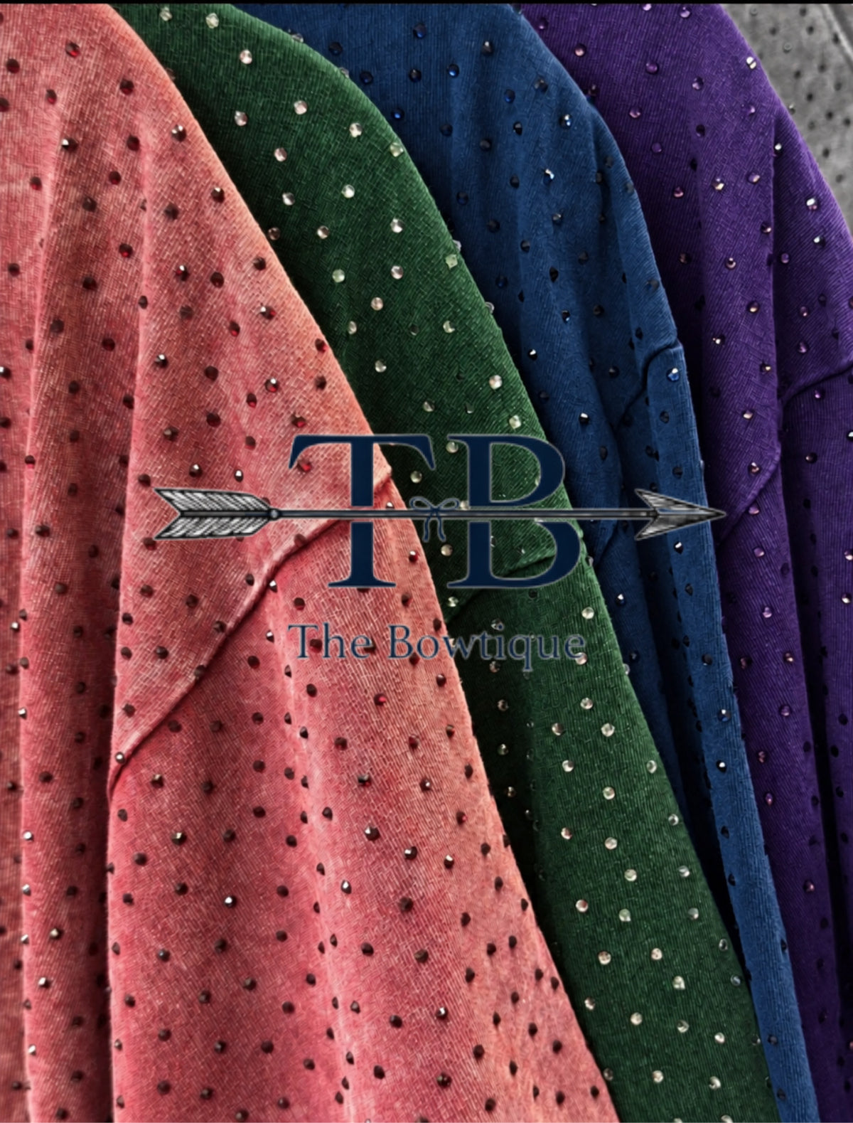 Rhinestone tees (short sleeve) ETA JAN