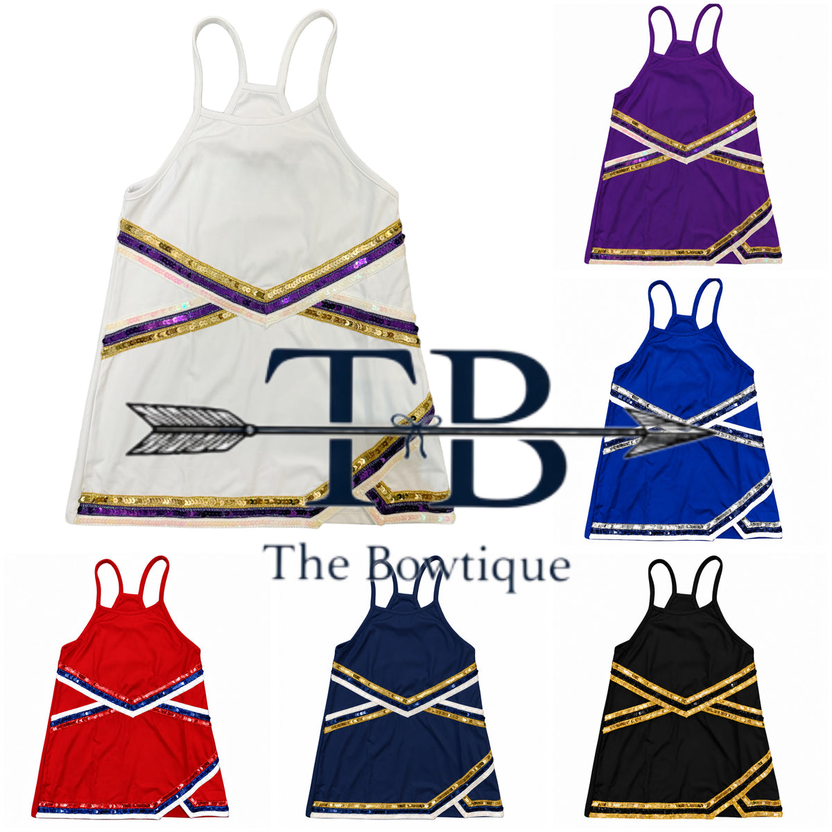 Sequin cheer dress (ETA DEC)