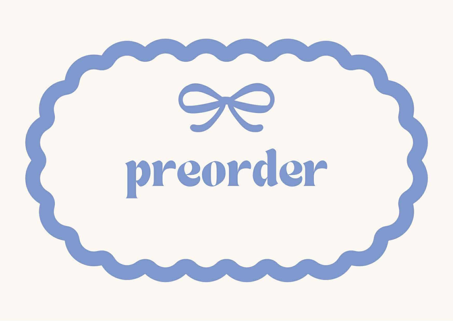 preorder items