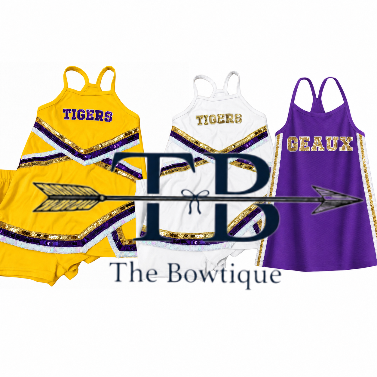 Sequin athletic dresses