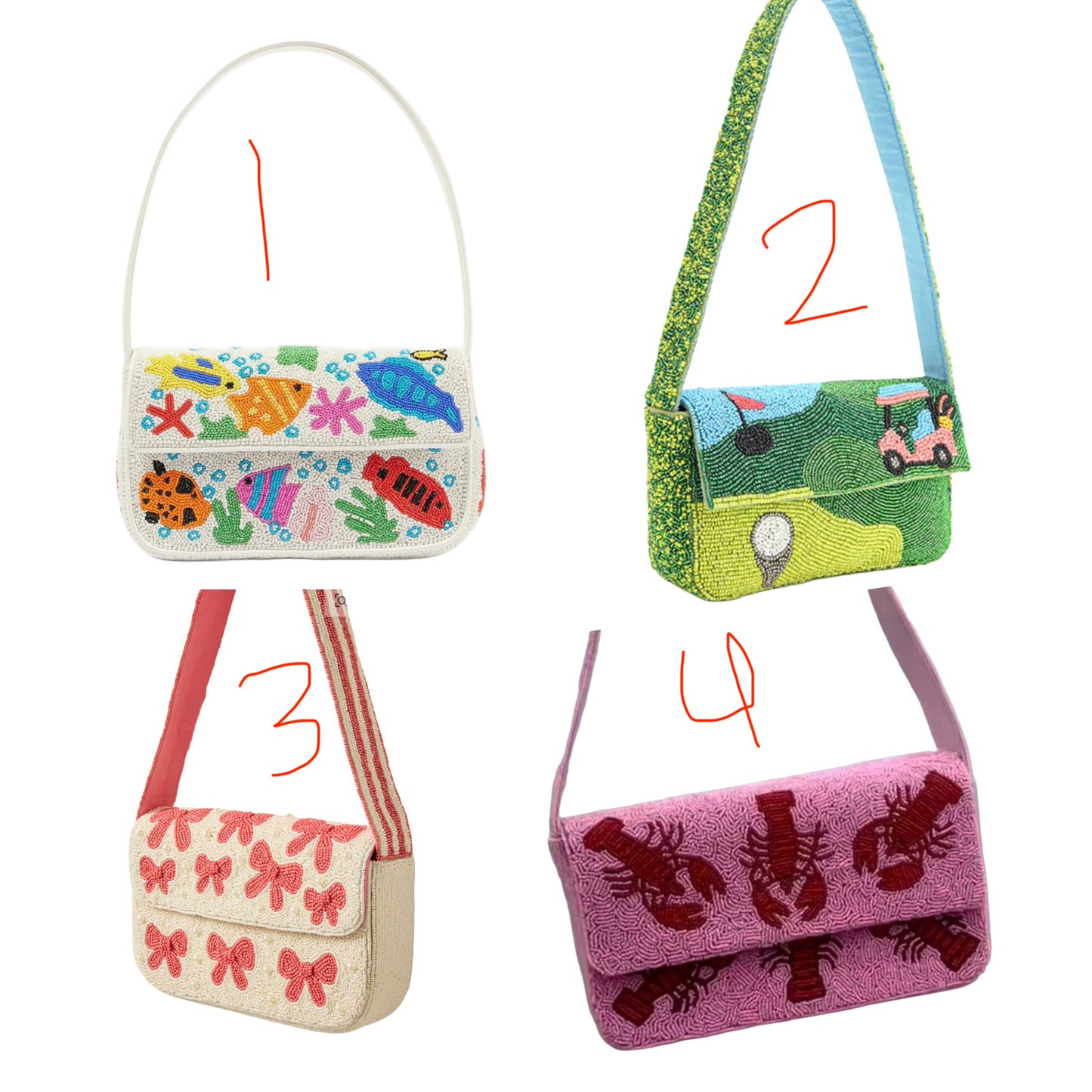 Shoulder bags ETA April
