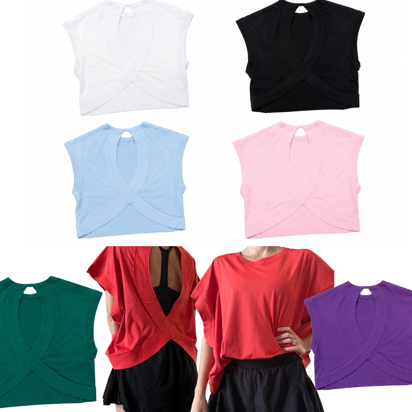 Open back Tees ETA AUG