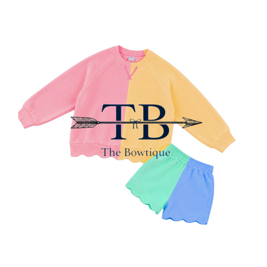 Colorblock set extra