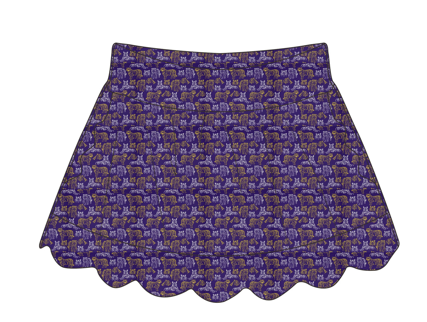 Tiger skort