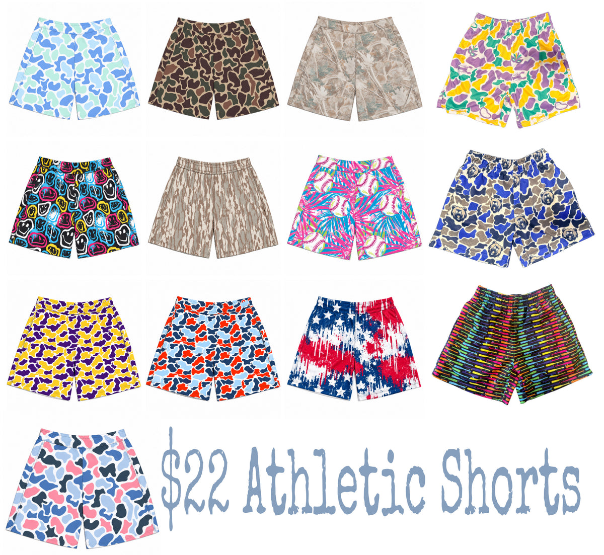Athletic shorts ETA END NOV