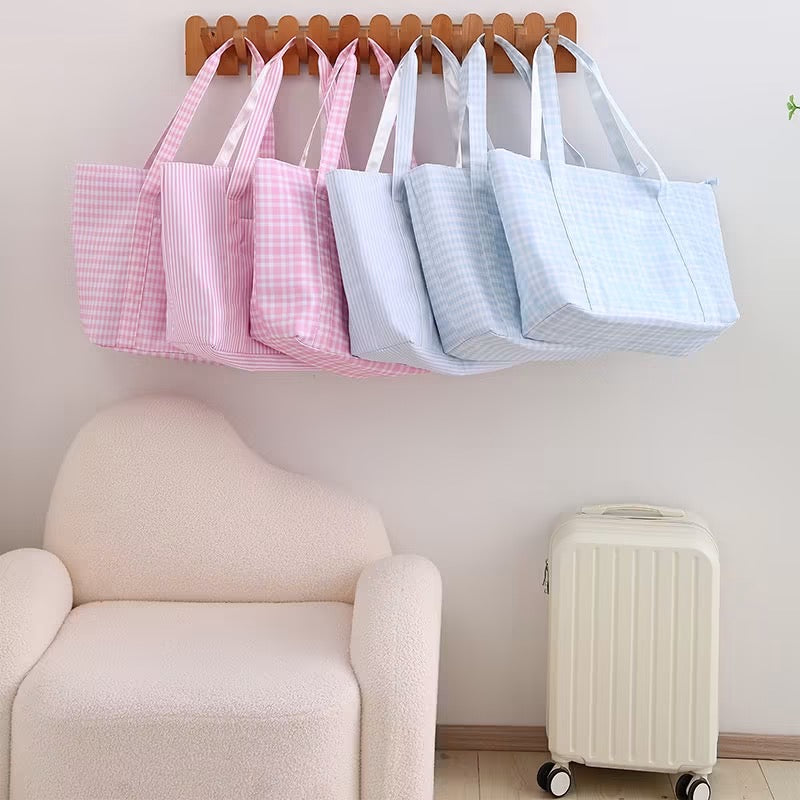 Nylon tote ETA early August
